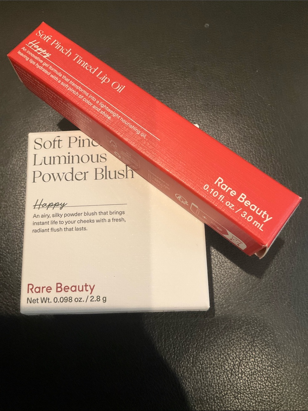 Rare Beauty HAPPY blush & lip oil